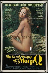 6b695 SECRET DREAMS OF MONA Q 1sh '77 image of sexy naked Monique Cardin in title role!