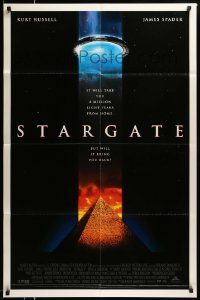 6b750 STARGATE 1sh '94 Kurt Russell, James Spader, a million light years from home!