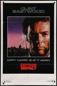 6b771 SUDDEN IMPACT 1sh '83 Clint Eastwood is at it again as Dirty Harry, great image!