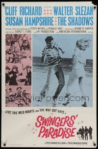 6b787 SWINGERS' PARADISE 1sh '65 live the wild nights and the way out days!