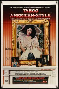6b794 TABOO AMERICAN STYLE 3 NINA SAYS I'LL DO IT MY WAY video/theatrical 1sh '85 sexy Raven!
