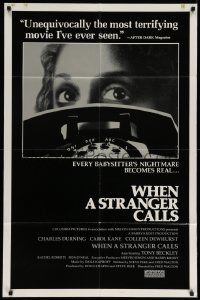 6b948 WHEN A STRANGER CALLS int'l 1sh '79 every babysitter's nightmare becomes real!