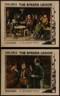 6c894 BORDER LEGION 2 LCs '24 Zane Grey, great images of Antonio Moreno, Helene Chadwick!
