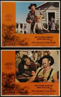 6c910 DEADLY TRACKERS 2 LCs '73 Richard Harris & Rod Taylor, written by Sam Fuller