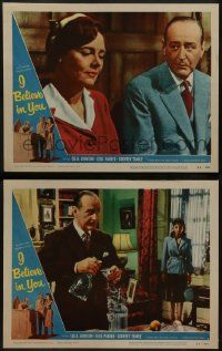 6c930 I BELIEVE IN YOU 2 LCs '53 Johnson, Parker, young Joan Collins in only her 4th credited role!