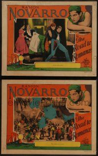 6c965 ROAD TO ROMANCE 2 LCs '27 Spanish Ramon Novarro rescues pretty Cuban Marceline Day!