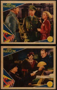 6c976 SUZY 2 LCs '36 great images of Jean Harlow & Franchot Tone, Benita Hume & Harry Cording!
