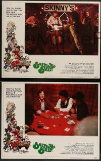 6c056 BALTIMORE BULLET 8 LCs '80 James Coburn, Omar Sharif, pool hustling & poker gambling!