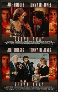 6c077 BLOWN AWAY 8 LCs '94 Jeff Bridges, Tommy Lee Jones, Lloyd Bridges, Forest Whitaker