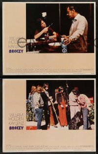 6c551 BREEZY 7 LCs '74 William Holden, Kay Lenz, directed by Clint Eastwood!