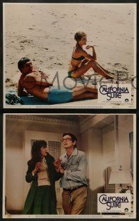 6c095 CALIFORNIA SUITE 8 LCs '78 Alan Alda, Michael Caine, Jane Fonda, all-star cast!