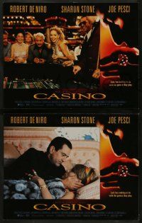 6c591 CASINO 6 LCs '95 Martin Scorsese directed, Robert De Niro & sexy Sharon Stone!