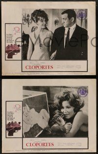 6c107 CLOPORTES 8 LCs '66 Lino Ventura, Charles Aznavour, Irina Demick!