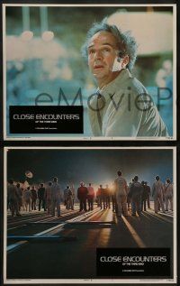 6c108 CLOSE ENCOUNTERS OF THE THIRD KIND 8 LCs '77 Steven Spielberg's sci-fi classic!