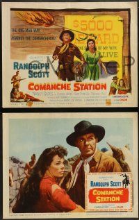 6c113 COMANCHE STATION 8 LCs '60 Randolph Scott, Nancy Gates, Budd Boetticher directed!