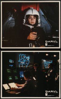 6c127 DARYL 8 LCs '85 government-created android Barret Oliver, Michael McKean!