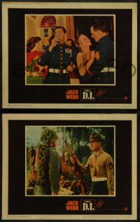 6c141 DI 8 LCs '57 great images of United States Marine Corps Drill Instructor Jack Webb!