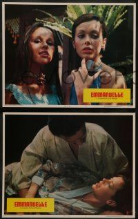 6c156 EMMANUELLE 8 LCs '75 great images of sexy Sylvia Kristel, X was never like this!