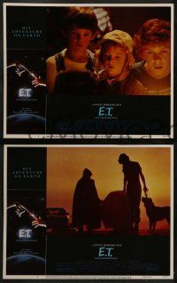 6c151 E.T. THE EXTRA TERRESTRIAL 8 LCs '82 Steven Spielberg classic, Henry Thomas, Drew Barrymore!