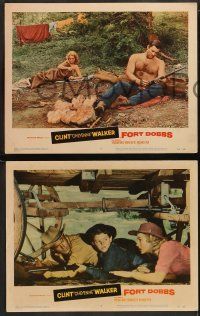 6c709 FORT DOBBS 4 LCs '58 it took a thousand miracles to get Clint Walker out of there!