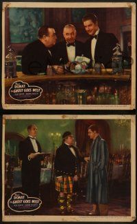 6c649 GHOST GOES WEST 5 LCs '35 directed by Rene Clair, Robert Donat, Eugene Pallette, Lanchester