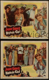 6c203 HAREM GIRL 8 LCs '52 Joan Davis, Peggie Castle, the houri from Missouri!