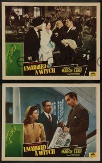 6c601 I MARRIED A WITCH 6 LCs R48 images of sexiest Veronica Lake & Fredric March, Susan Hayward!