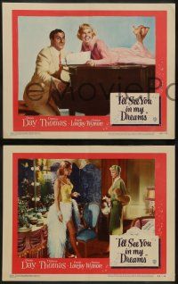 6c653 I'LL SEE YOU IN MY DREAMS 5 LCs '52 Doris Day & Danny Thomas are Makin' Whoopee, Curtiz!