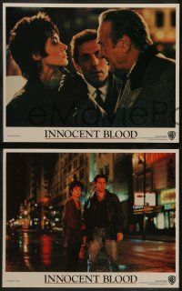 6c216 INNOCENT BLOOD 8 LCs '92 sexy vampire Anne Parillaud, directed by John Landis!