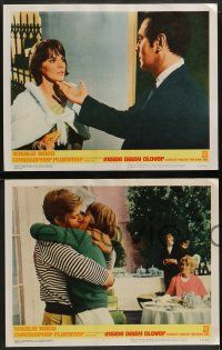 6c217 INSIDE DAISY CLOVER 8 LCs '66 great images of bad girl Natalie Wood, Christopher Plummer!