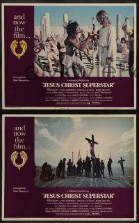6c225 JESUS CHRIST SUPERSTAR 8 LCs '73 Ted Neeley, Andrew Lloyd Webber religious musical