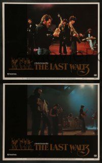 6c249 LAST WALTZ 8 LCs '78 directed by Martin Scorsese, Robbie Robertson, The Band!