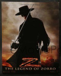 6c014 LEGEND OF ZORRO 9 LCs '05 Antonio Banderas is Zorro, sexy Catherine Zeta-Jones!