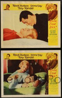 6c258 LOVER COME BACK 8 LCs '61 Rock Hudson, Doris Day, Tony Randall, Jack Kruschen!