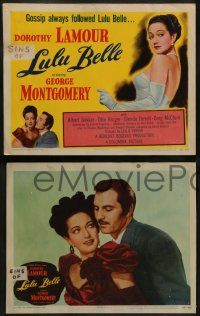 6c261 LULU BELLE 8 LCs '48 sexiest Dorothy Lamour & George Montgomery!