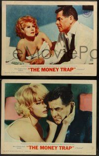 6c281 MONEY TRAP 8 LCs '65 great images of Glenn Ford, Elke Sommer, sexiest Rita Hayworth!