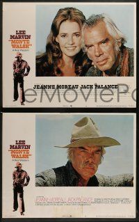 6c662 MONTE WALSH 5 LCs '70 cowboy Lee Marvin & pretty Jeanne Moreau, Jack Palance!