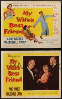 6c294 MY WIFE'S BEST FRIEND 8 LCs '52 Macdonald Carey, Catherine McLeod & sexy Anne Baxter!