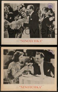 6c308 NINOTCHKA 8 LCs R62 Greta Garbo with Melvyn Douglas, directed by Ernst Lubitsch!