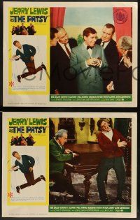 6c337 PATSY 8 LCs '64 wacky images of star & director Jerry Lewis, Ina Balin, slapstick!