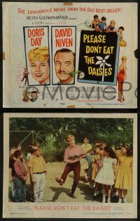 6c352 PLEASE DON'T EAT THE DAISIES 8 LCs '60 pretty Doris Day, David Niven, Janis Paige!
