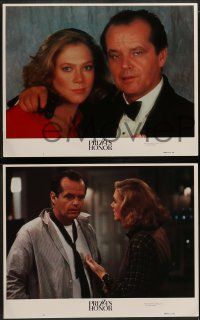 6c365 PRIZZI'S HONOR 8 LCs '85 Jack Nicholson & Kathleen Turner, directed by John Huston!