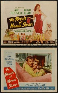 6c390 REVOLT OF MAMIE STOVER 8 LCs '56 super sexy Jane Russell w/Richard Egan & Joan Leslie!