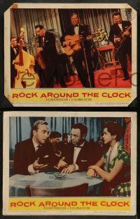 6c847 ROCK AROUND THE CLOCK 3 LCs '56 Bill Haley & His Comets, first great rock 'n' roll feature!