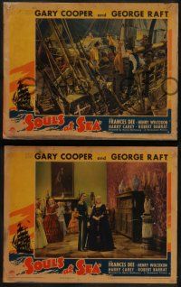6c680 SOULS AT SEA 5 LCs '37 Gary Cooper, George Raft, Frances Dee, Henry Wilcoxon
