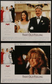 6c479 THAT OLD FEELING 8 LCs '97 Bette Midler, Dennis Farina, directed by Carl Reiner!