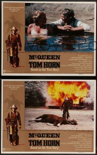 6c488 TOM HORN 8 LCs '80 see Steve McQueen before he sees you, Linda Evans!