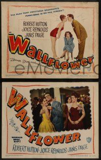 6c516 WALLFLOWER 8 LCs '48 Robert Hutton, Joyce Reynolds & Janis Paige, from the Broadway play!