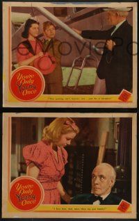 6c771 YOU'RE ONLY YOUNG ONCE 4 LCs '37 Mickey Rooney as Andy Hardy in 3 cards, Lewis Stone in 4!