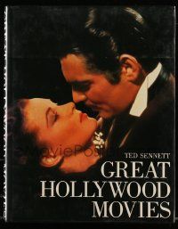 6d677 GREAT HOLLYWOOD MOVIES hardcover book '86 packed with wonderful images from the best films!
